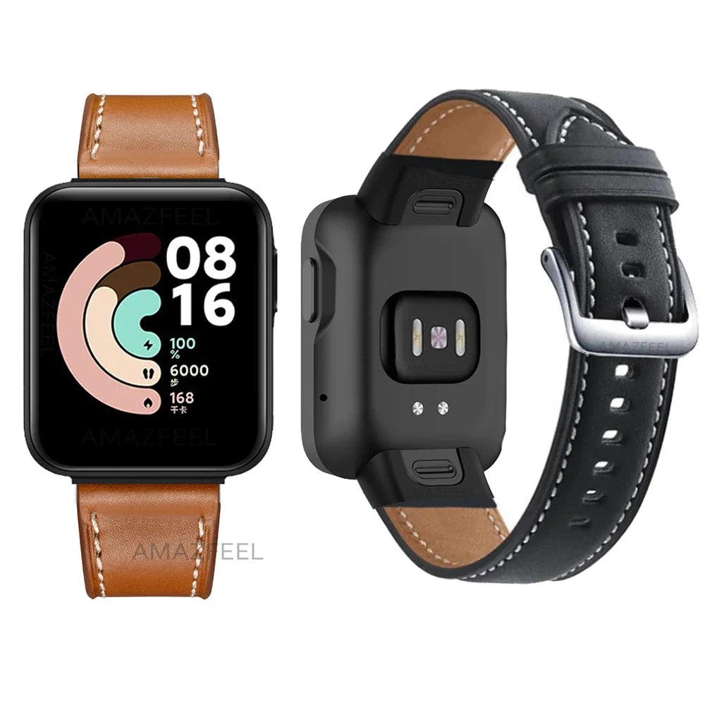Bracelet for Xiaomi Mi Watch Lite Leather Strap Redmi Watch 2 Lite Watch Band for POCO Watch Straps Correa Belt Accessories